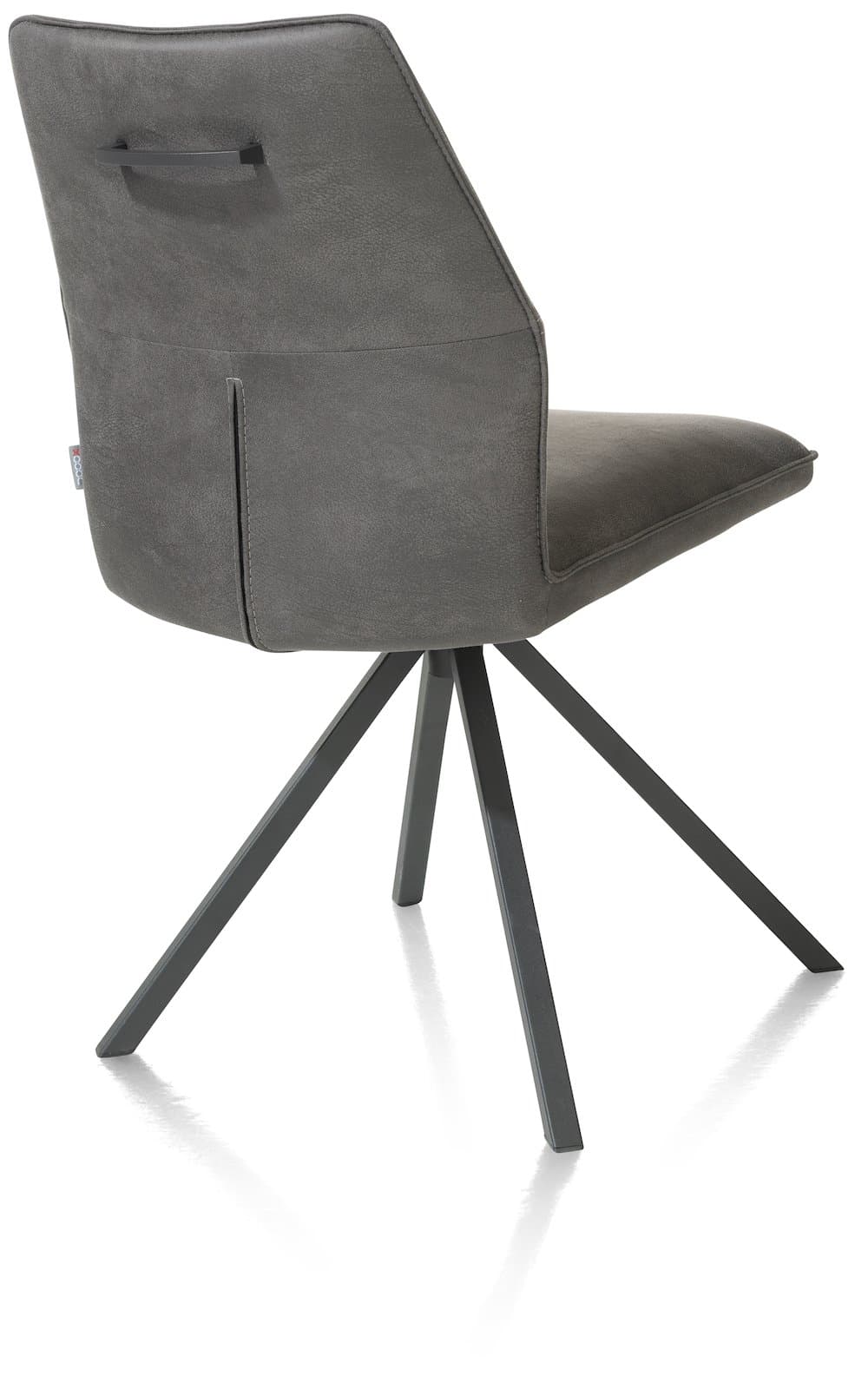 Stoel franky/taurus/draai/gree Franky off black - 4