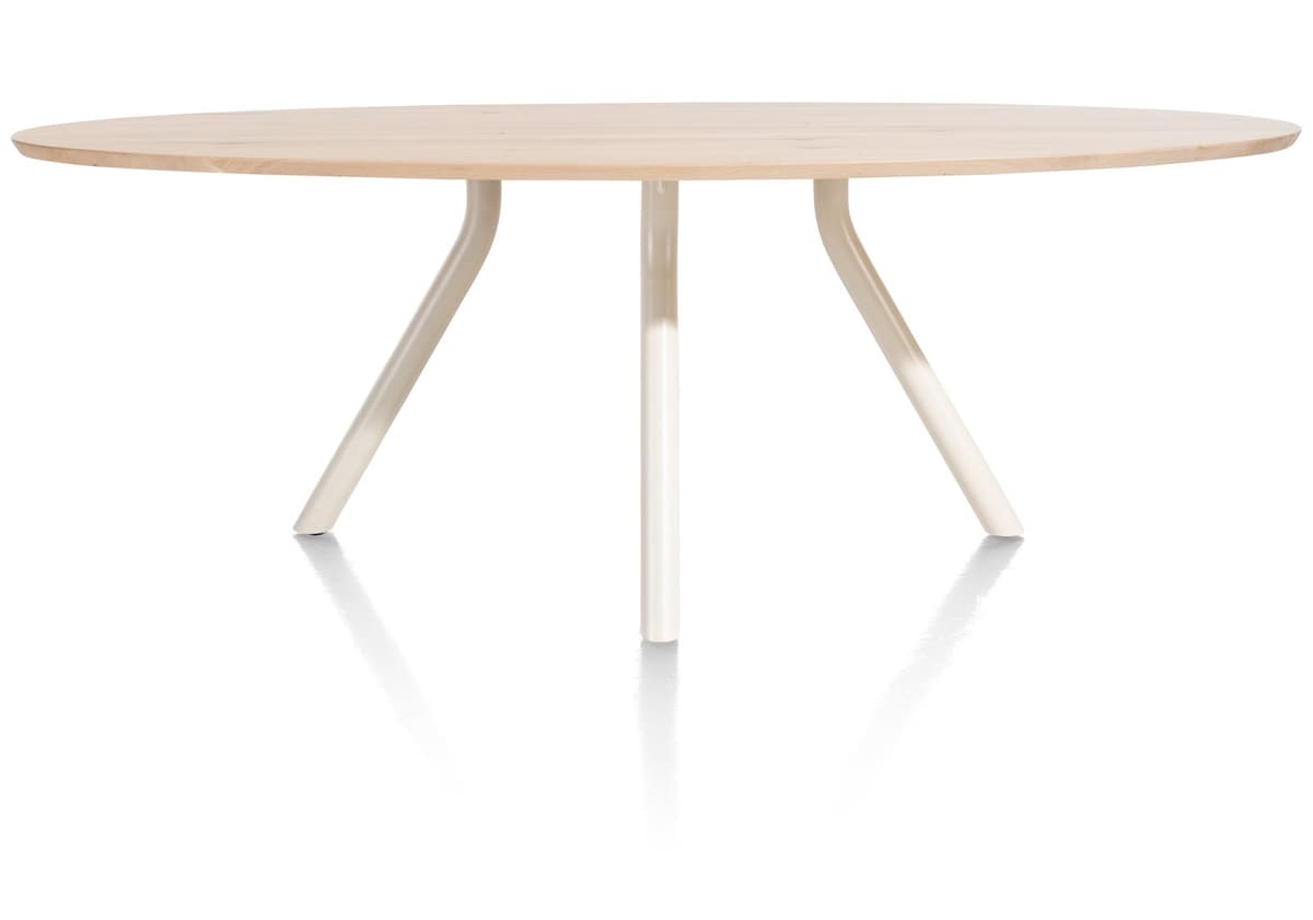Tafel ellips 250x110 cp Arvada Nebbia poot Naturel Nebbia - 4