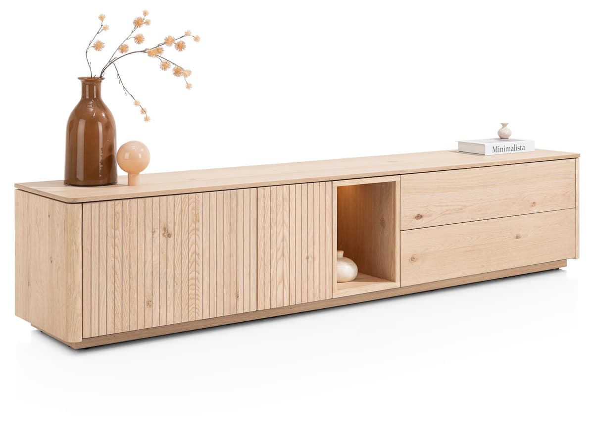 Lowb. 210cm 2d+2l+1n Trenton natural - 4