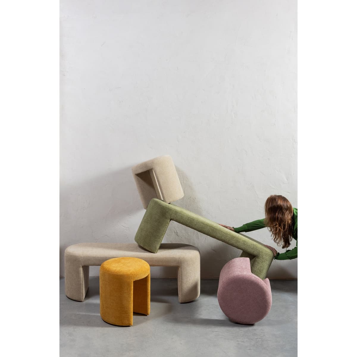 JACOB BANKJE OLIVE GREEN - 10