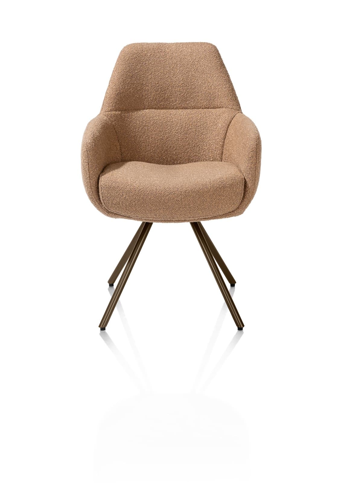 Armstoel cloudy/stb/draa Mavis #n/a Okergeel - 1